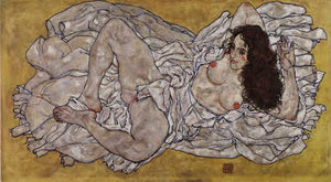 Reclining Woman (1917) - Egon Schiele